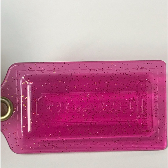 Pink COACH Poppy Hang Tag 💕 - Picture 1 of 17